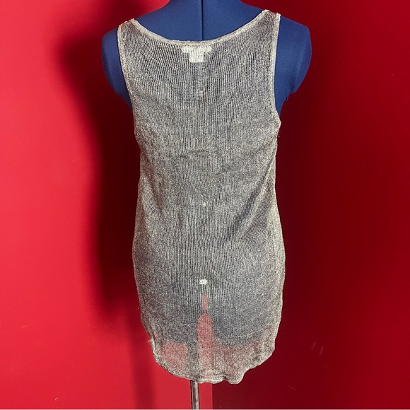 Helmut Lang Metallic Knitted Tank - Picture 2 of 10